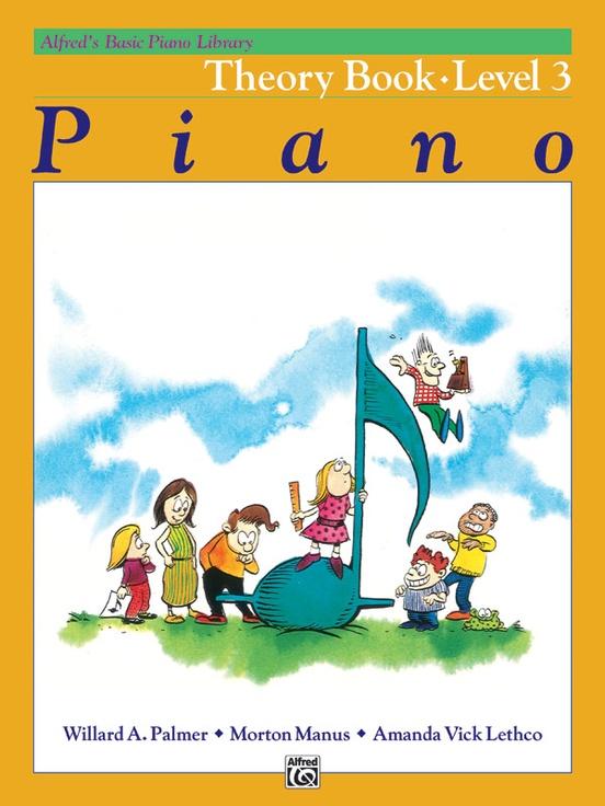 Alfred's Basic Piano Library: Theory Book 3