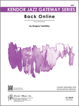 Back Online - arr. Gregory Yasinitsky (Grade 1)