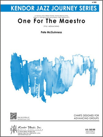 One for the Maestro - arr. Pete McGuiness (Grade 3)