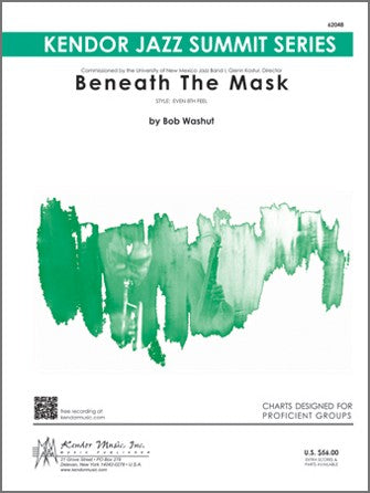 Beneath The Mask - arr. Bob Washut (Jazz Ensemble Grade 6)