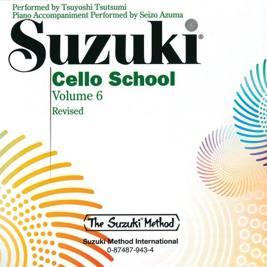 Suzuki Cello School Volume 6, CD Only