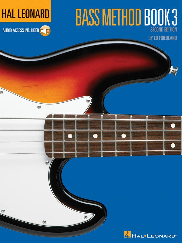 Hal Leonard Bass Method Book 3 - Book/Online Audio