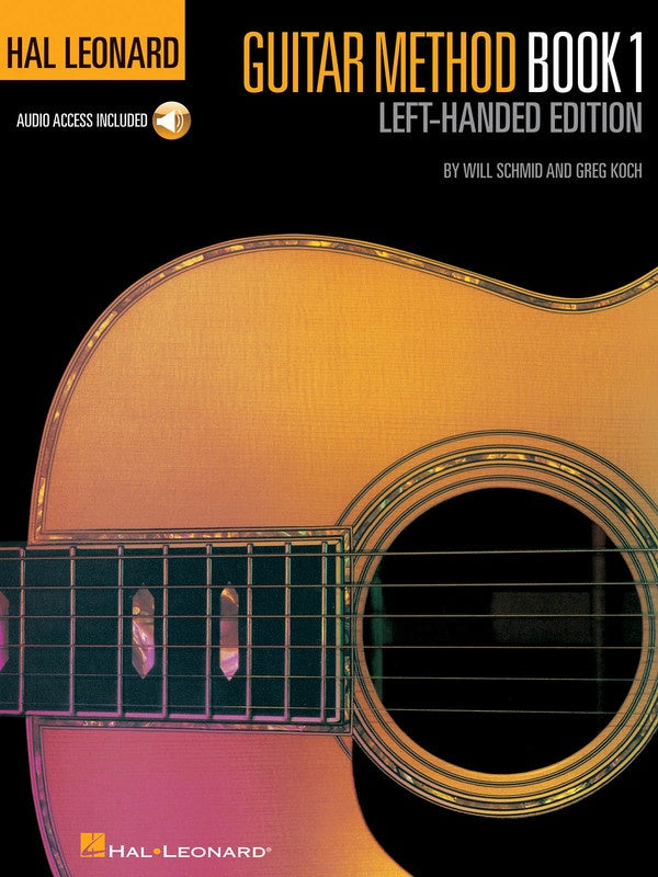 Hal Leonard Guitar Method, Book 1 with Audio - Left-Handed Edition