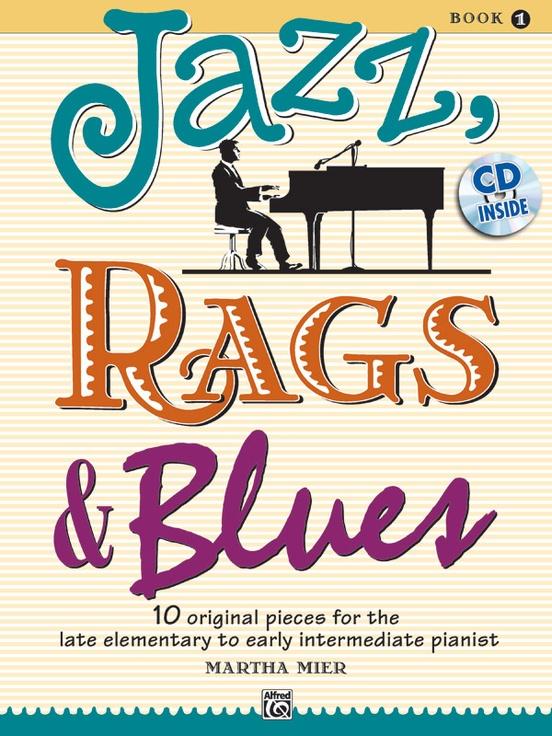 Jazz, Rags & Blues, Book 1 Bk/CD