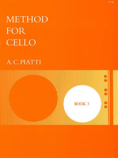 Piatti Method for Cello Book 3
