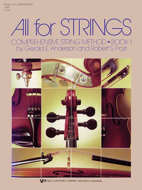 All for Strings Piano Accompaniment Book 1
