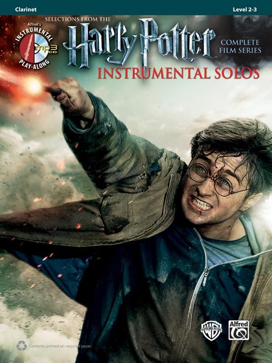 Harry Potter Instrumental Solos for Clarinet Bk/CD