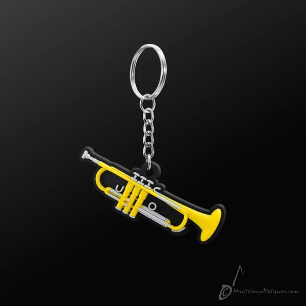 Music Key Ring - Trumpet