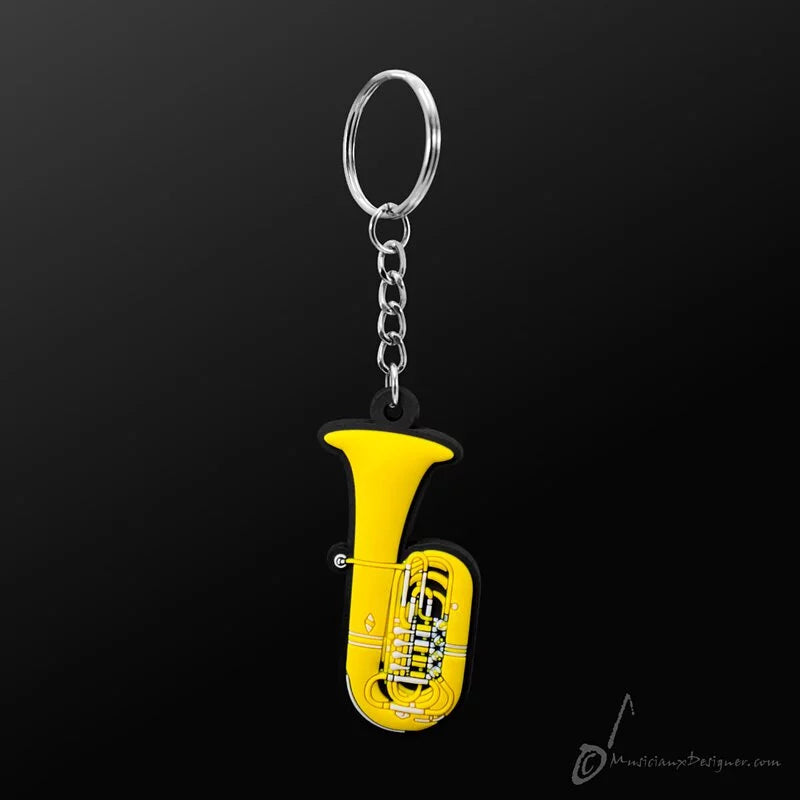 Music Key Ring - Tuba