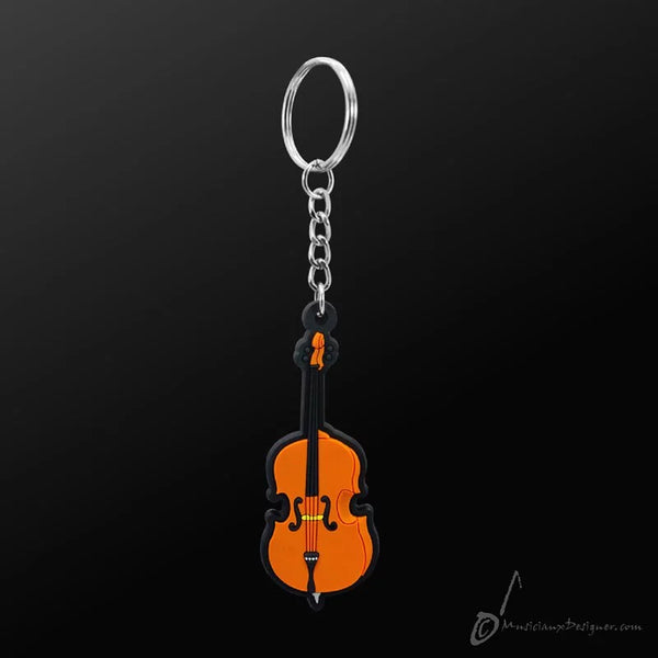 Music Key Ring - Cello
