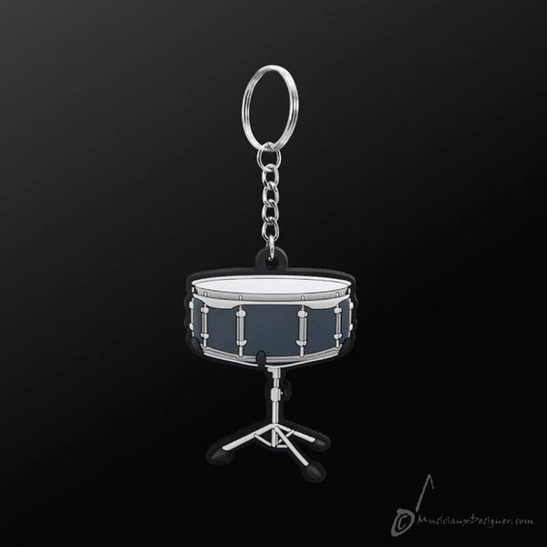Music Key Ring - Snare Drum