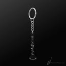 Music Key Ring - Clarinet