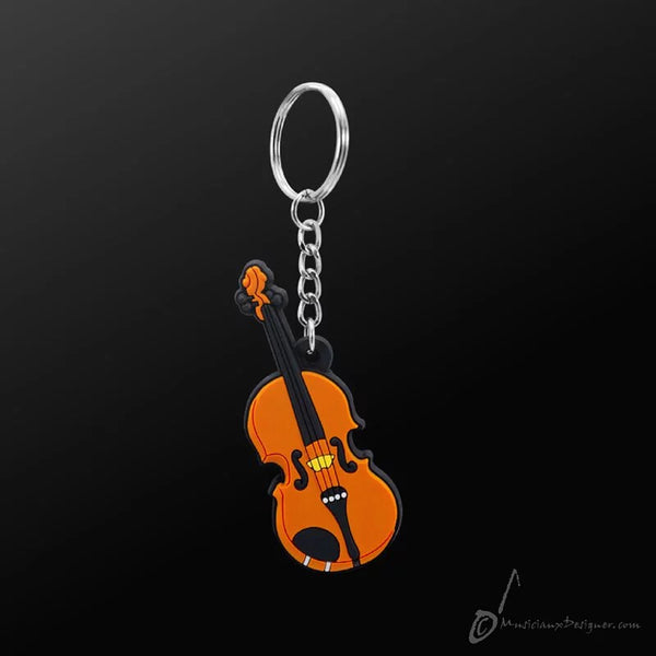 Music Key Ring - Violin