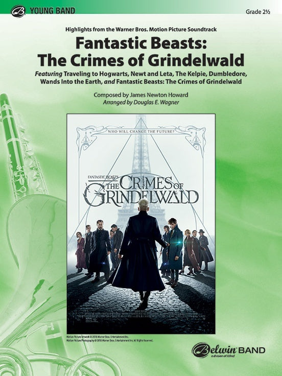 Fantastic Beasts: The Crimes of Grindelwald - arr. Douglas E. Wagner (Grade 2.5)