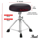 Pearl D-1500 Roadster Drum Throne