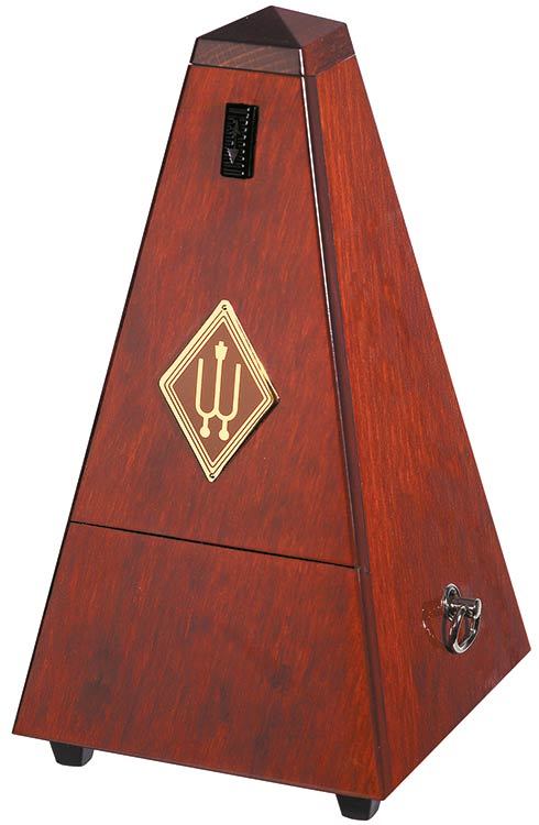 Wittner Wooden Metronome with Bell - Polished Finish