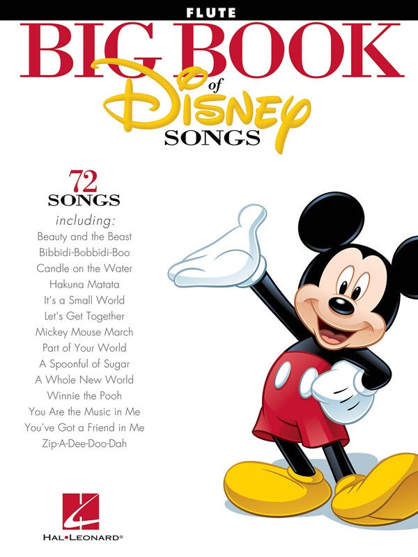 The Big Book of Disney Songs for Flute