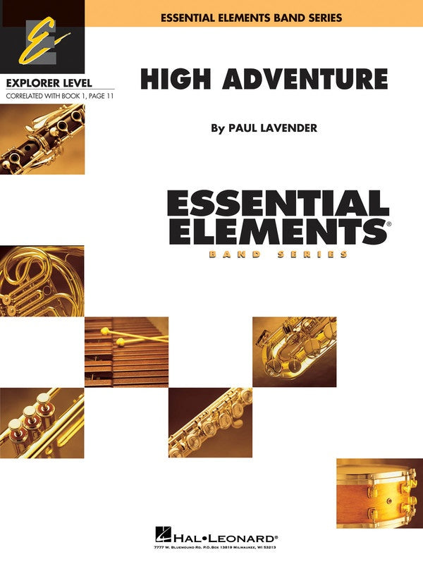 High Adventure - arr. Paul Lavender (Grade 0.5)