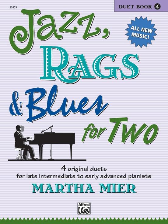 Jazz, Rags & Blues for Two, Book 4 (1P4H)