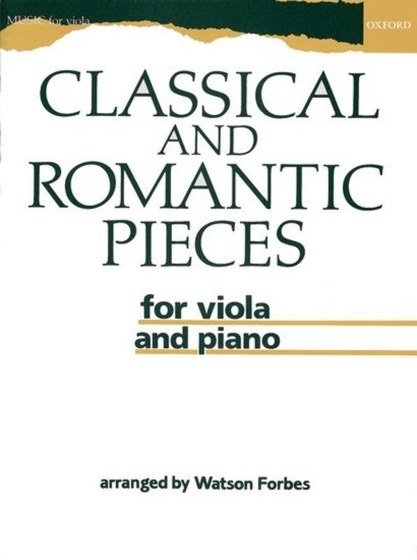 Classical and Romantic Pieces for Viola