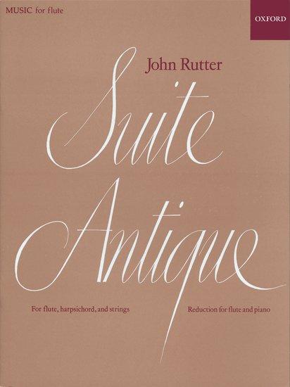Rutter: Suite Antique for Flute & Piano