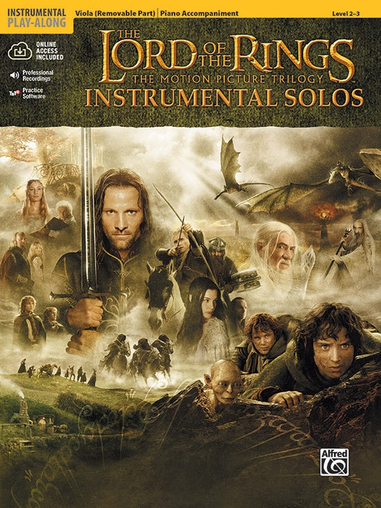 Lord of the Rings Instrumental Solos for Viola