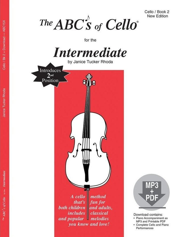 The ABCs of Cello for the Intermediate - Book 2