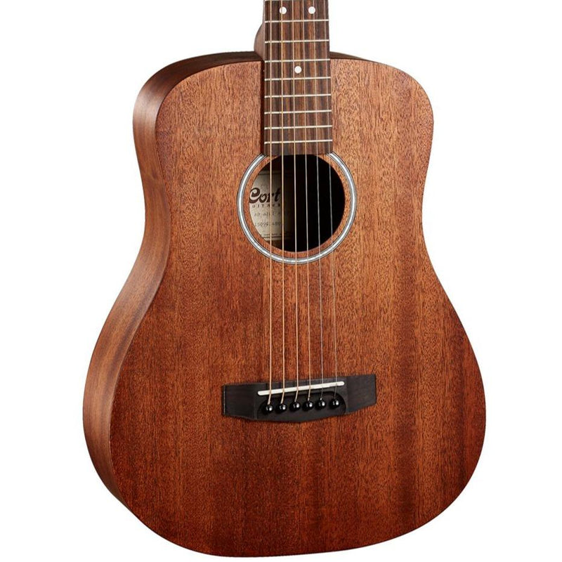 Cort AD Mini M 3/4 Size Acoustic Guitar, All Mahogany