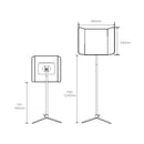 Alges Hygiene/Acoustic Clear Perspex Shield