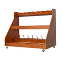 Alges Mobile Instrument Storage - 16-Unit Violin / Viola Rack