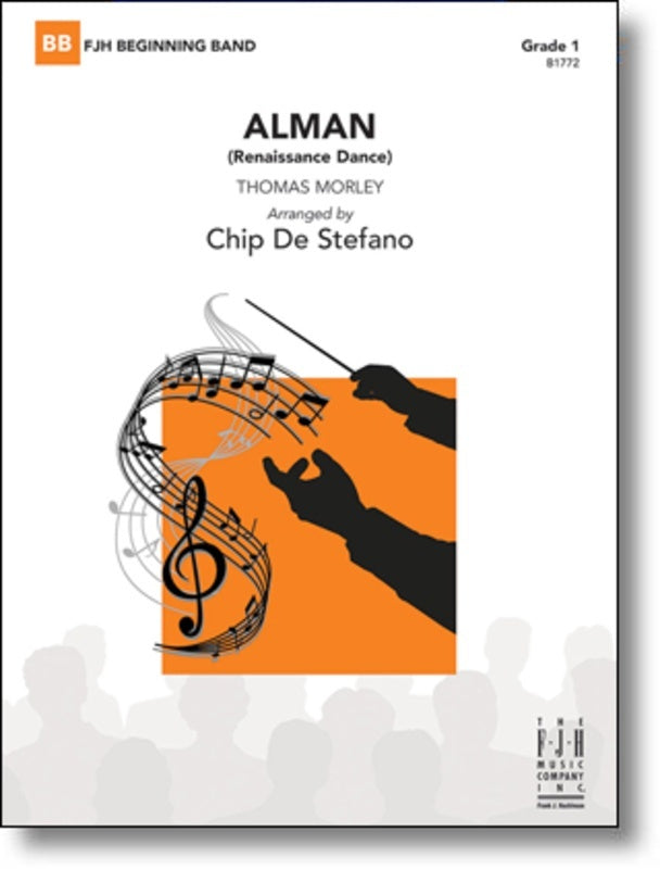 Alman - Renaissance Dance - arr. Chip De Stefano (Concert Band Grade 1)