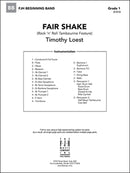 Fair Shake - arr. Timothy Loest (Concert Band Grade 1)