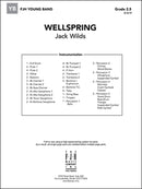 Wellspring - arr. Jack Wilds (Concert Band Grade 2.5)