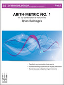 Arith-Metric No. 1 - arr. Brian Balmages (Concert Band Grade 3)