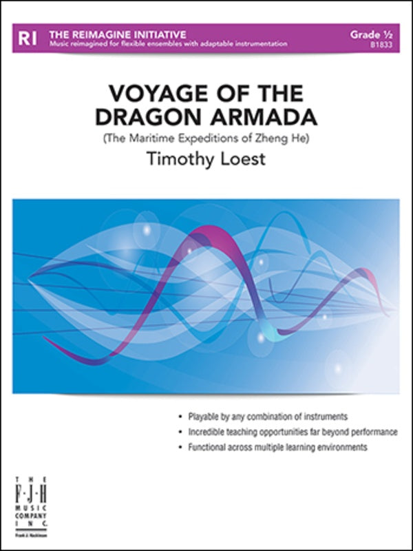 Voyage of the Dragon Armada - arr. Timothy Loest (Grade 0.5)