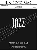 Un Poco Mas - arr. Paul Baker (Jazz Ensemble Grade 2)