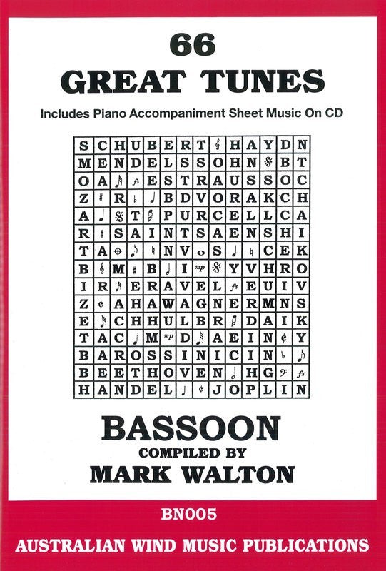 66 Great Tunes - Bassoon