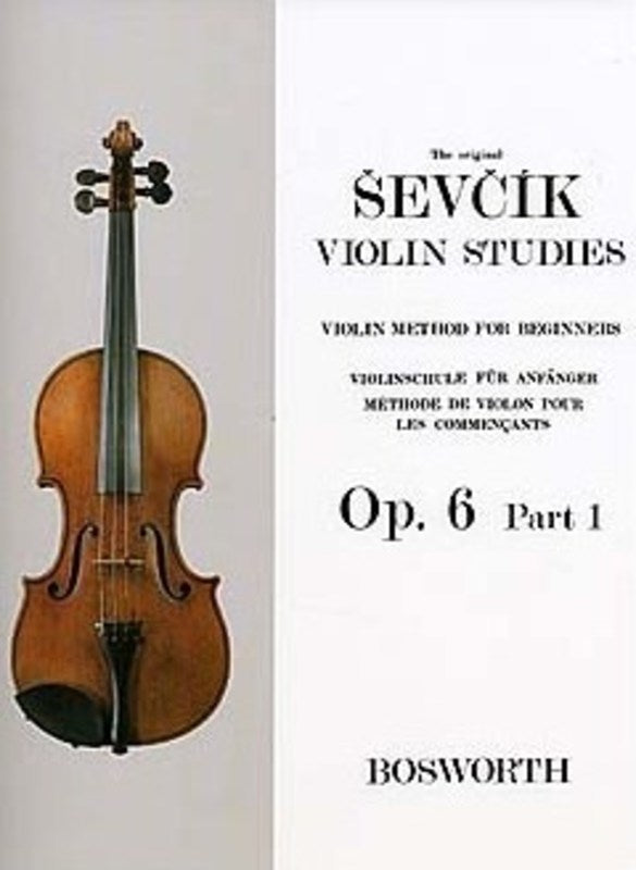 Ševčík: Violin Studies Op. 6 Part 1