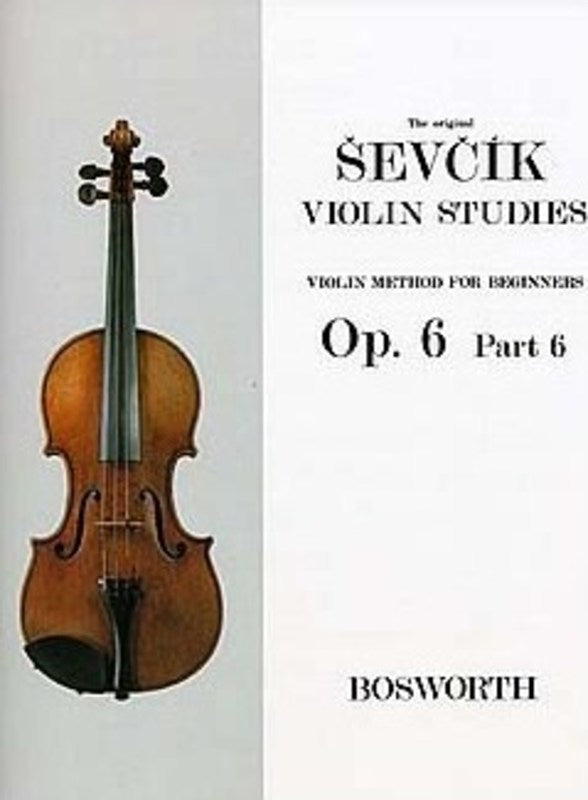 Ševčík: Violin Studies Op. 6 Part 6