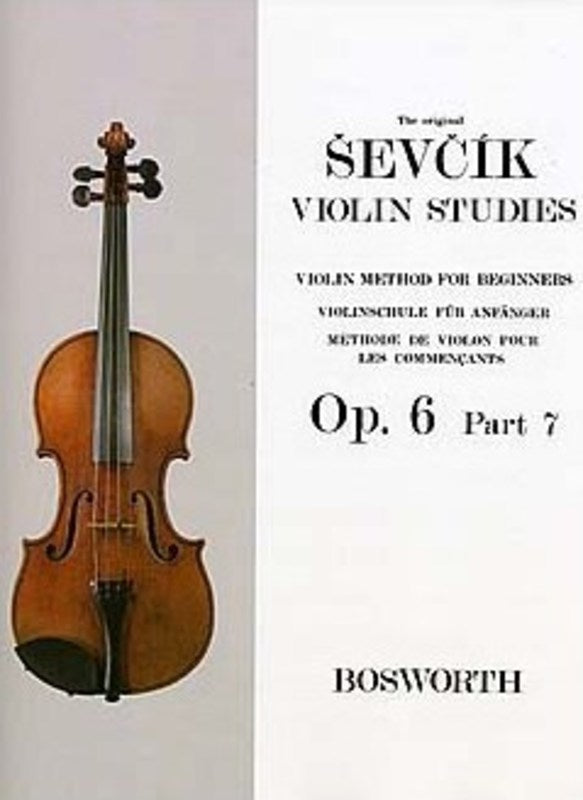 Ševčík: Violin Studies Op. 6 Part 7