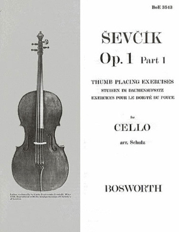 Ševčík: Cello Studies Op. 1 Part 1