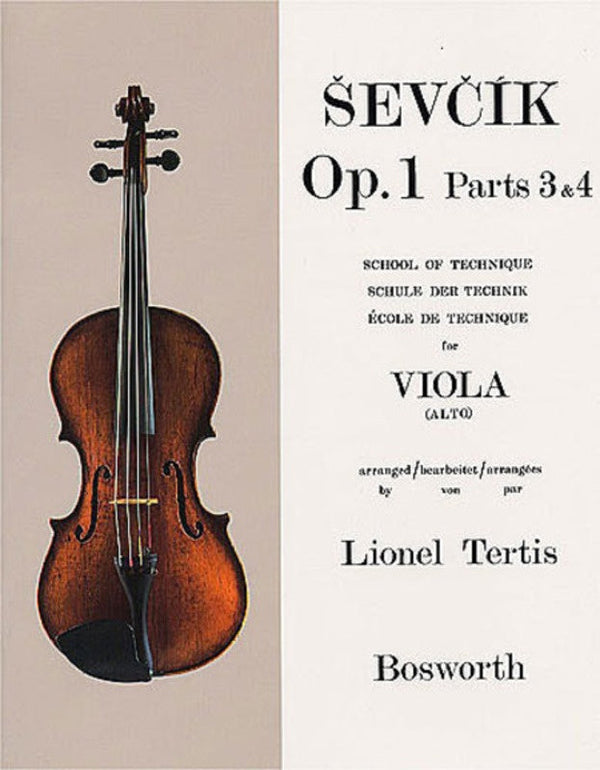 Ševčík: Viola Studies Op. 1 Part 3 & 4