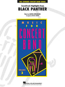 Black Panther, Soundtrack Highlights - arr. Michael Brown (Concert Band Grade 3)