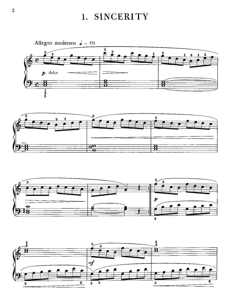 Burgmüller: 25 Progressive Pieces, Opus 100 for Piano Solo
