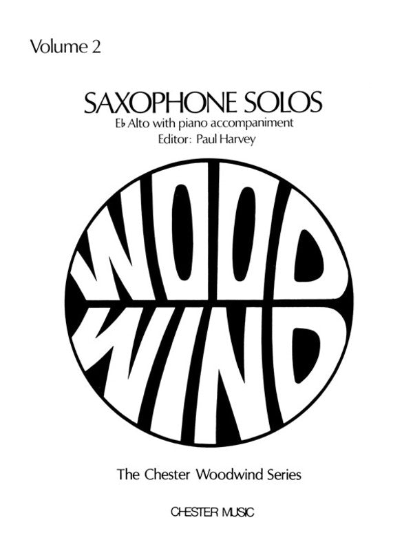 Alto Saxophone Solos Volume 2, Ed. Paul Harvey