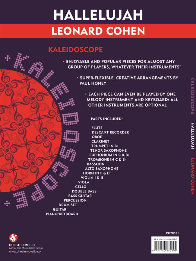 Kaleidoscope - Hallelujah by Leonard Cohen