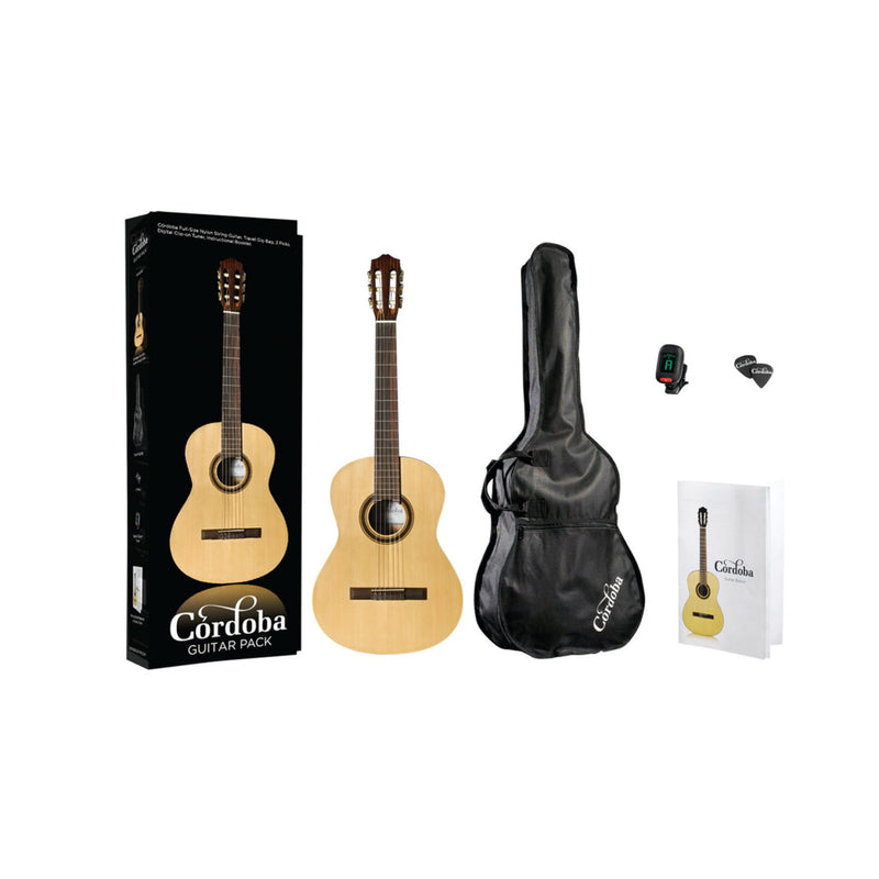 Cordoba CP100 Nylon String Guitar Pack