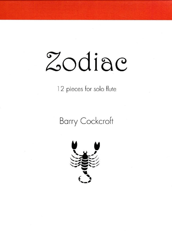 Cockroft: Zodiac (12 pieces) for Solo Flute