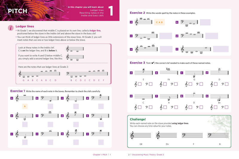 Discovering Music Theory, The ABRSM Grade 2 Workbook