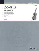 Locatelli: 12 Sonatas for Violin and Piano, Volume 2